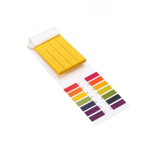 Ph Ölçer Ph Metre 1-14 Ph Su Sıvı Test Ölçme Turnusol Kağıdı 80 Adet
