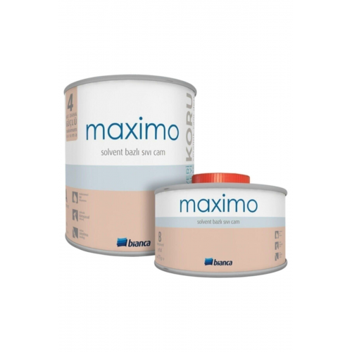 Maximo Sıvı Cam 500 gr Parlak