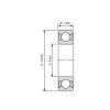 608 Zz Rulman 8x22x7 10 Adet