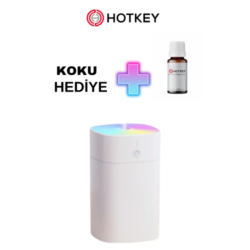 H2O Humidifier 400 Ml Ulrasonik Hava Nemlendirici Buhar Makinesi Ve Aroma Difüzörü