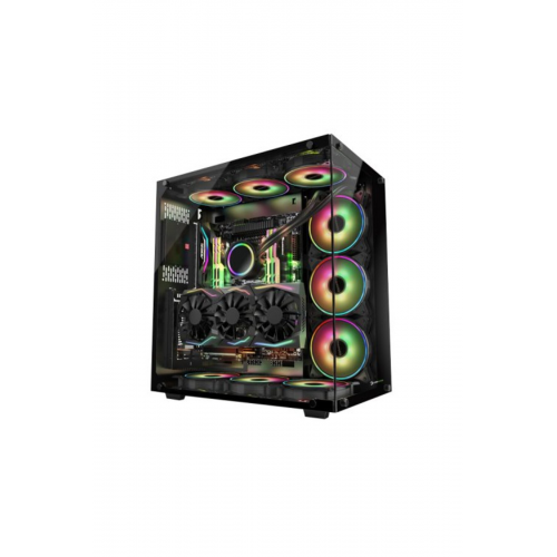 Warcry 6x120mm Argb Fanlı Gaming Oyuncu Bilgisayar Kasası