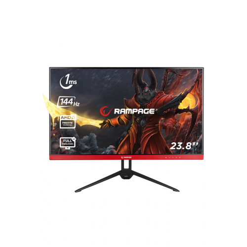 Rm-421 Flower 23,8inç 144hz Led 2*hdmı+dp Tn Panel Pc Flat Oyuncu Monitörü