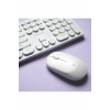 Retro Kablosuz Klavye & Mouse Set (white)