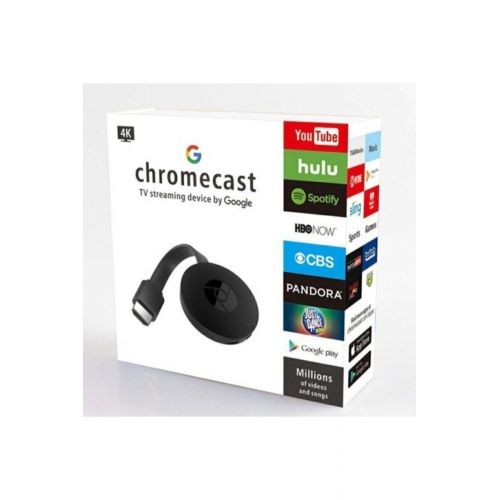 Chromecast Kablosuz Ekran Yansıtma 4k