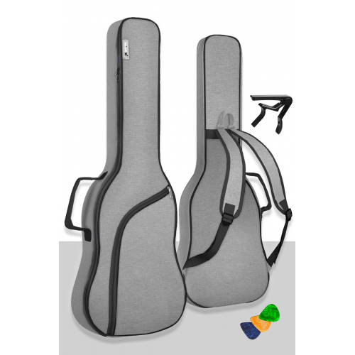 Elc-40 Case Elektro Gitar Çantası Su Geçirmez Kalın Kılıf (capo Hediye)