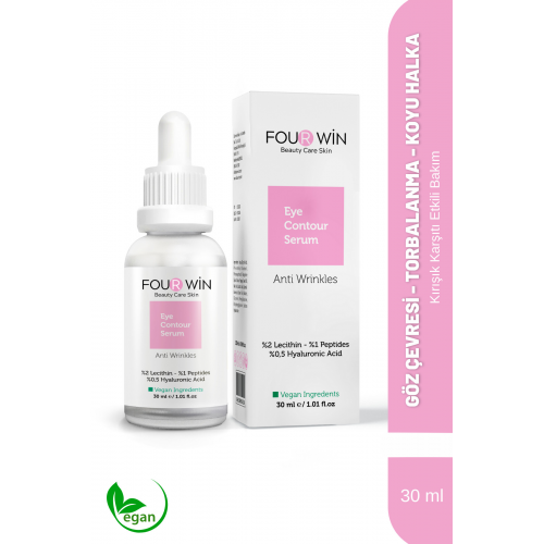 Göz Çevresi Aydınlatıcı & Kırışık Karşıtı ( %1 Peptides , %2 Lecithin %0.5 Hyaluronic Acid) 30 ml