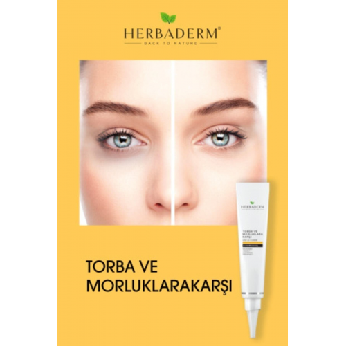 Herba Derm Torba Ve Morluklara Karşı Göz Altı Kremi 15 ml