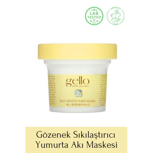 Gözenek Sıkılaştırıcı Yumurta Akı Maskesi - Egg White Pore Mask