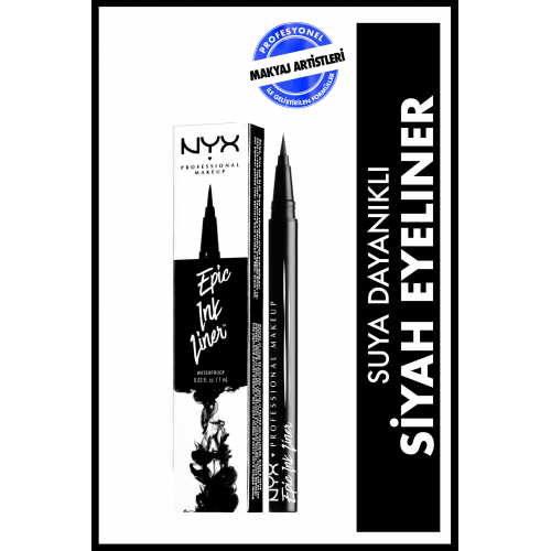 Siyah Eyeliner - Epic Ink Liner Black 800897085605