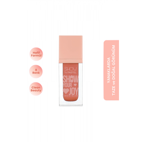 Show Your Joy Liquid Blush - Likit Allık 53