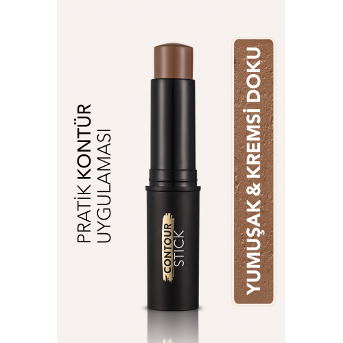 Yumuşak Dokulu Stik Kontür (KOYU TON) - Stick Contour - 003 Medıum Deep - 8690604554874