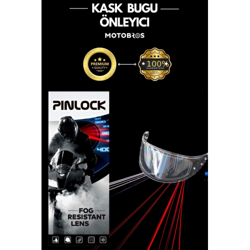 Motosiklet Ns-14 Kask Buğu Buhar Önleyici Garantili Pinlock