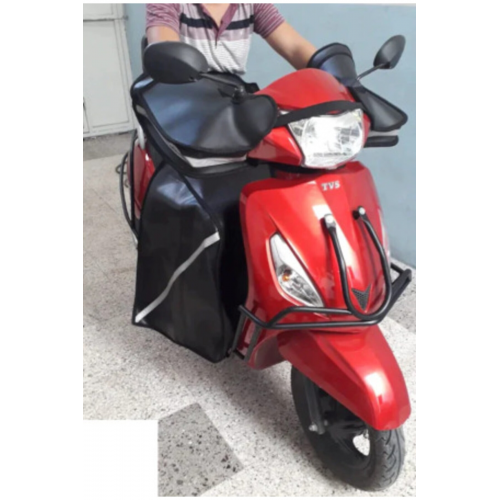 Scooter Motorsiklet El Koruma Rüzgarlık ve Diz Örtüsü Birlikte