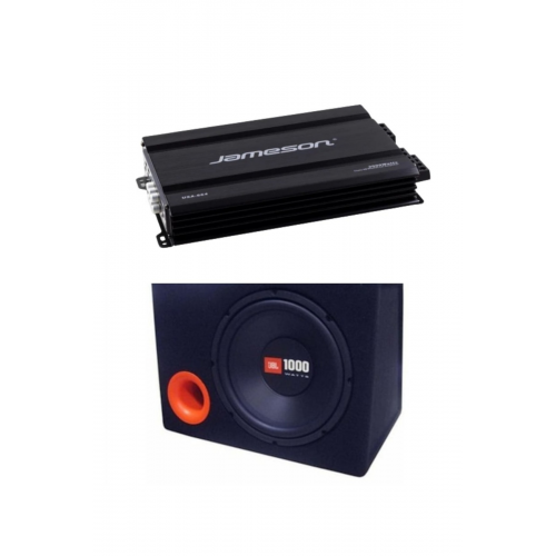 Jbl Set 30 Cm Kabinli Bass 1000 Watt Mb-600.4 Bass Kontrollü Anfi