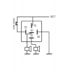 (iki Adet) Mini Role 12v, 5 Uçlu, 40 A, Far, Korna, Fan, Lpg Rolesi (inwells 011010)