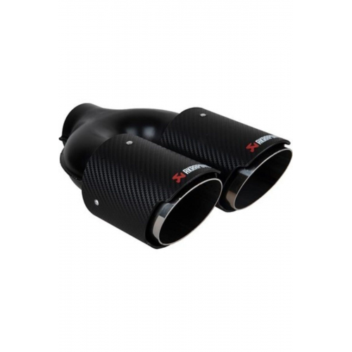 Akrapovic Karbon Egzoz Ucu Çift Cıkış