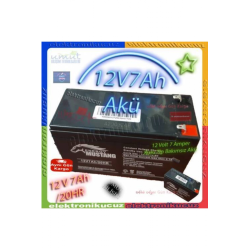 12v Akülü Araba Için 12v 7ah 12 Volt 7 Amper Çocuk Oyuncak Araba Araç Aküsü Pili Bataryası