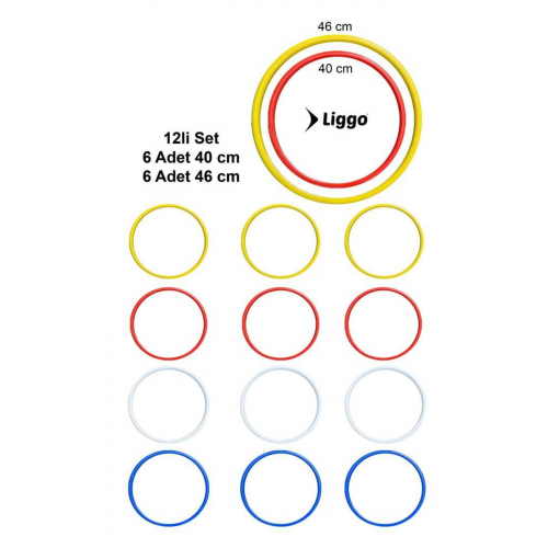 12li Koordinasyon Çemberi Hız Çemberi Antrenman Çemberi