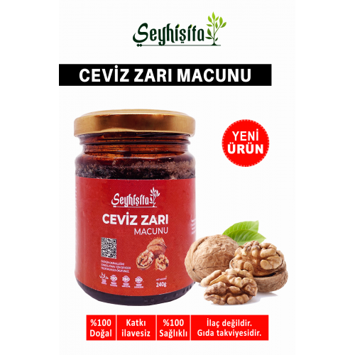 Ceviz Zarı Macunu