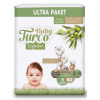 Baby Turco Doğadan Ultra Junior Bebek Bezi 12-25 Kg 80'Li 5 Numara