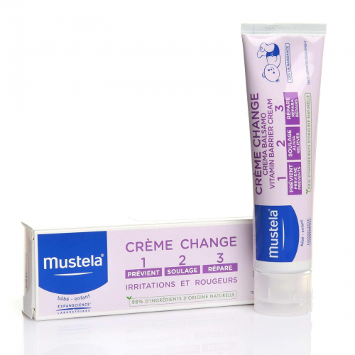 Mustela Vitamin Barrier Cream 1 2 3 Pişik Kremi (100 ml)