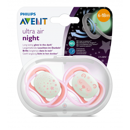 Philips Avent SCF376/22 Emzik, Kırmızı