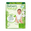 Bebem Natural Bebek Bezi 5 Beden Junior Ultra Fırsat Paketi 72 Adet