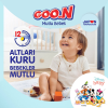 Goon Mutlu Bebek Bezi Aylık Fırsat Paketi 5 Beden 100 Adet