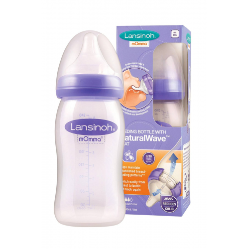 LANSINOH Natural Wave Biberon 240 Ml