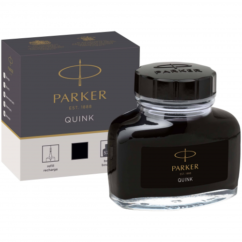 Parker Quink Siyah Şişe Mürekkep