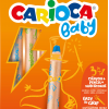 CARIOCA 3 In 1 Jumbo Bebek Ahşap Gövdeli Boya Kalemi