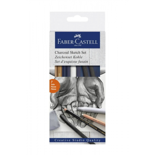 Faber Castell Kömür Sketch Seti