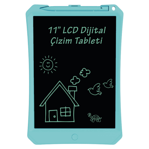 Wicue 11 Inç Mavi Lcd Dijital Çizim Tableti