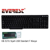 EVEREST KB-517U Q Usb Standart Siyah Klavye