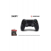 SNOPY RAMPAGE SG-RPS4 SİYAH BLUETOOTH ÇİFT TİTREŞİMLİ PS4-GAMEPAD