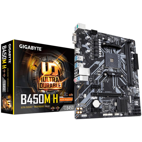 Gigabyte Amd B450m-h Am4 Ddr4 3600mhz