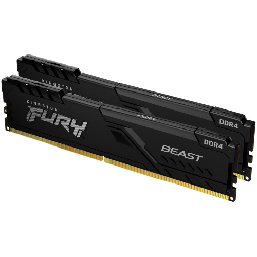 Kingston Fury Beast 16gb (2x8gb) Ddr4 Cl16 3200mhz Kf432c16bbk2/16 Pc