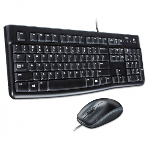 Logitech 920-002560 MK120 Siyah Q Usb Kablolu Klavye Mouse Set