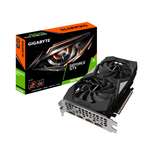 Gigabyte 1660 Super 6G GV-N166SOC-6GD GTX 192 Bit GDDR6 6 GB Ekran Kartı