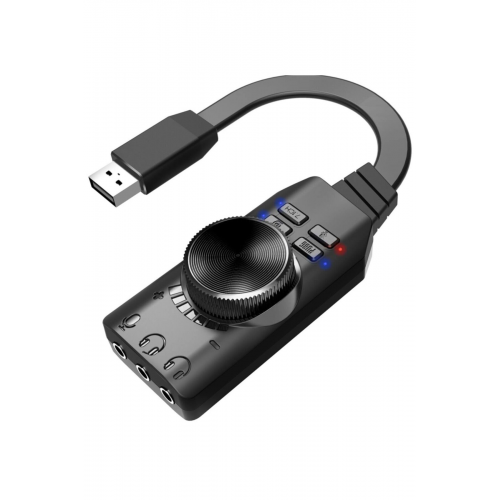 Plextone Gs3 7.1 Kanal Usb Mikrofon Girişli Harici Ses Kartı