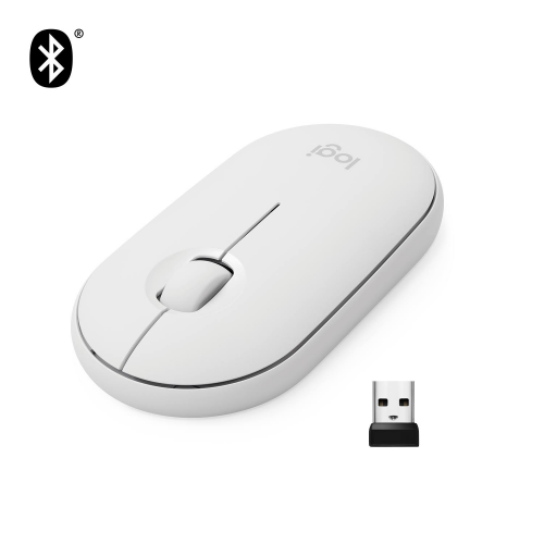 LOGITECH M350 PEBBLE KABLOSUZ 910-005716 BEYAZ MOUSE