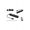 S-LINK SL-U92 USB Mini 5pin M to 4 Port Otg Hub