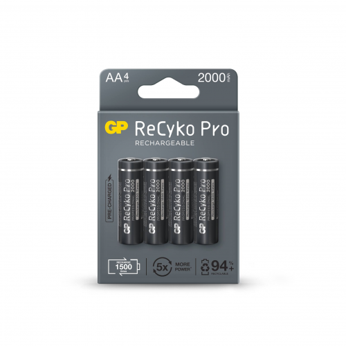 GP 2100MAH AA 4lü KALEM PİL Recyko