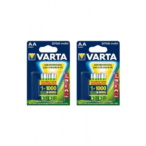 Varta 2700 Mah Aa Şarjlı Pil (4 Adet)