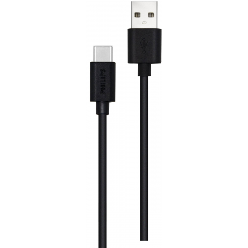 Philips Dlc3106A/00 Usb - Usb-C Şarj Kablosu (2M Pvc) Siyah