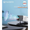 Vankyo Sunspark 500W 1080P Destekli LCD LED WiFi Projeksiyon Cihazı - 240 İnç Yansıtma - Dahili Hoparlör - TV Stick/PS5/HDMI/USB/VGA/AV