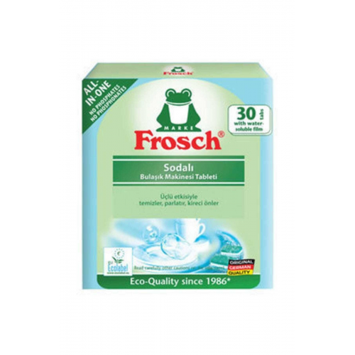 Frosch Sodalı Bulaşık Makinesi Tableti 30 Tablet Fosfatsız