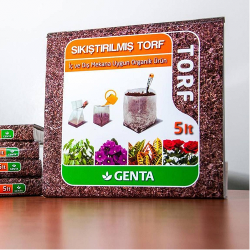 Genta Cocopeat Sıkıştırılmış Torf 5 lt