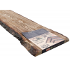 Szn Wood Eskitme Kütük Raf Ladin-göknar 2 Kenar Sulama 100x20-25x3cm S