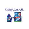 Bingo Sıvı Deterjan Renkli Beyaz 2145 Ml